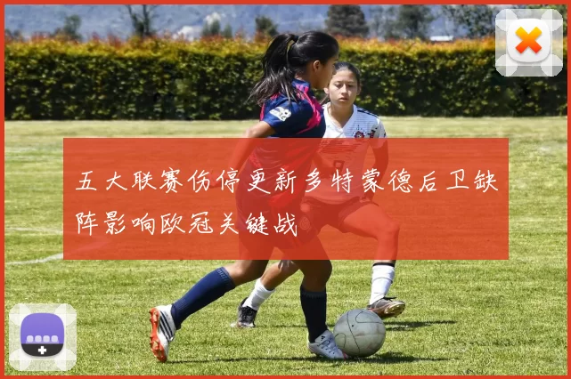 五大联赛伤停更新多特蒙德后卫缺阵影响欧冠关键战